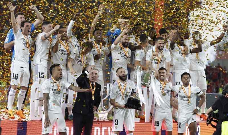 Real Madrid là đội bóng sở hữu nhiều cúp vô địch nhất
